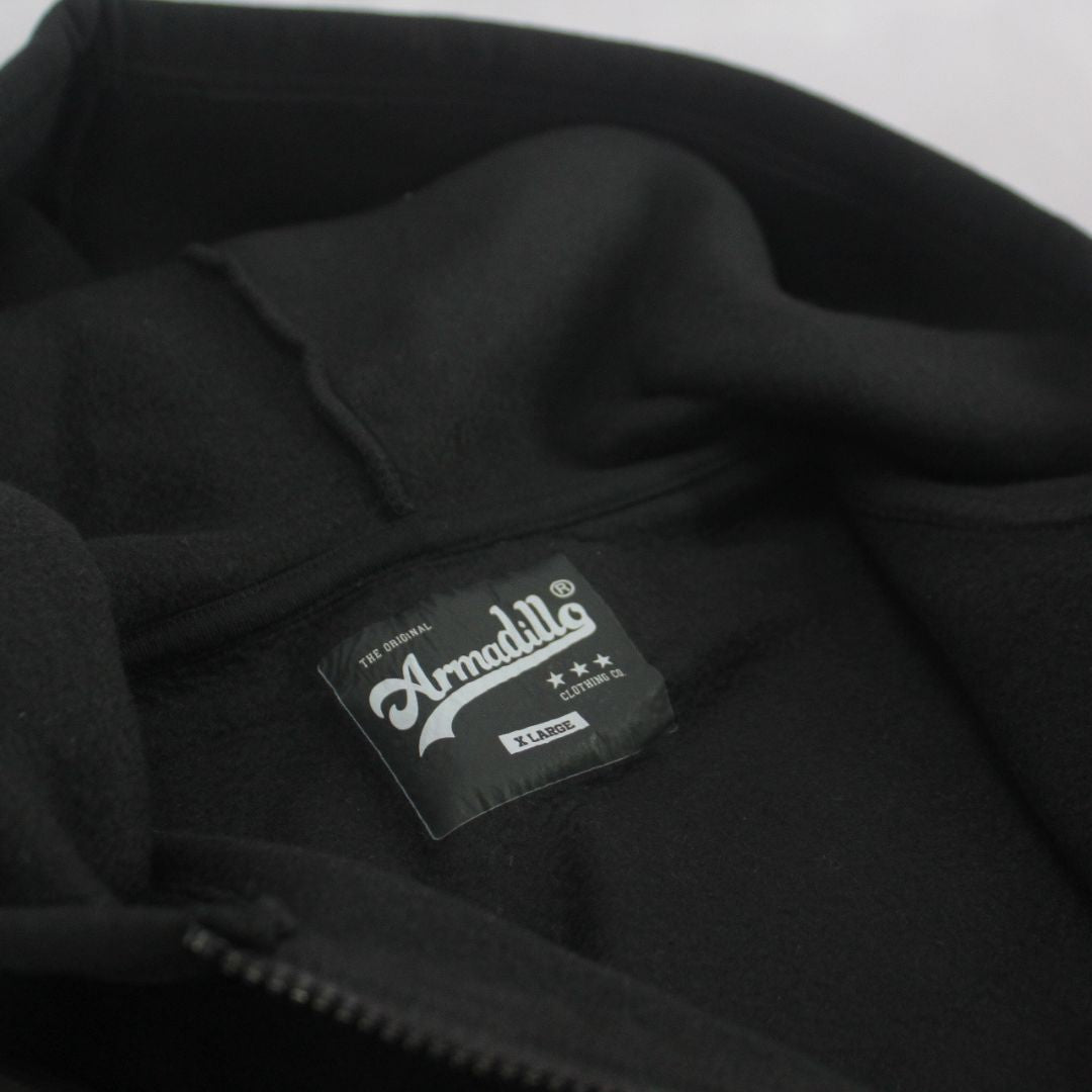 Solid Zipper Hoodie