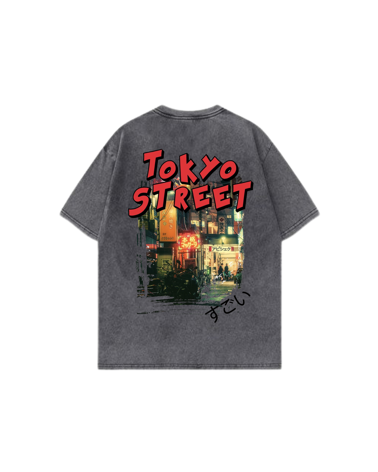 Tokyo Street Oversized Tshirt