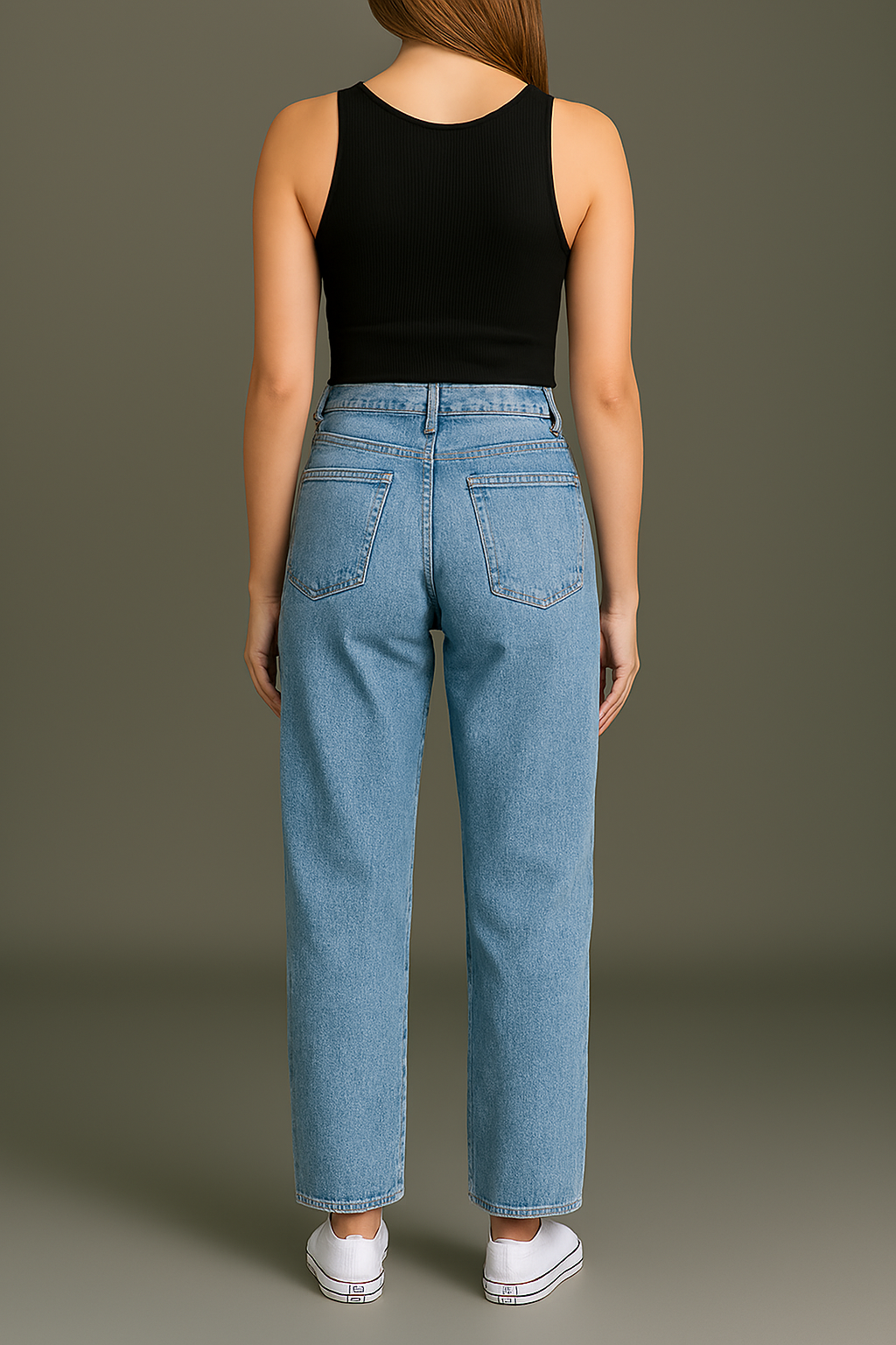 Light Blue Loose Fit Jeans