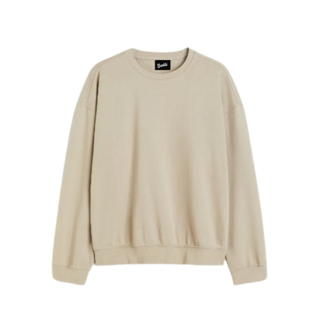 Armadillo Solid Oversized Sweatshirt