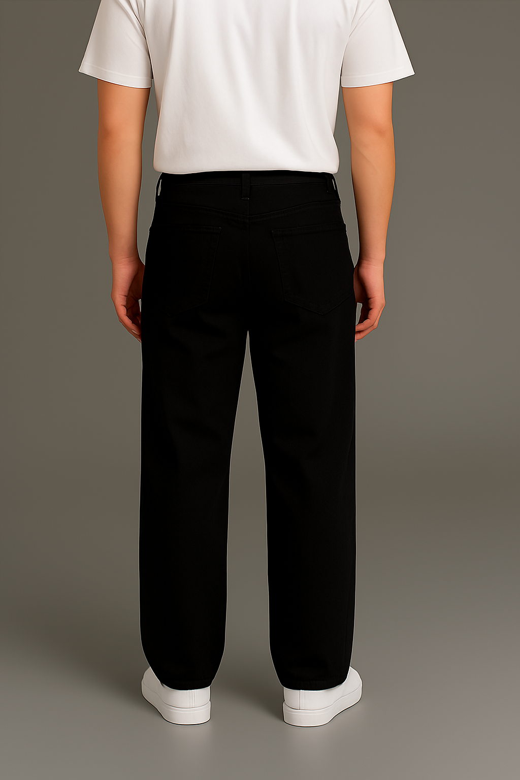 Black Baggy Fit Jeans