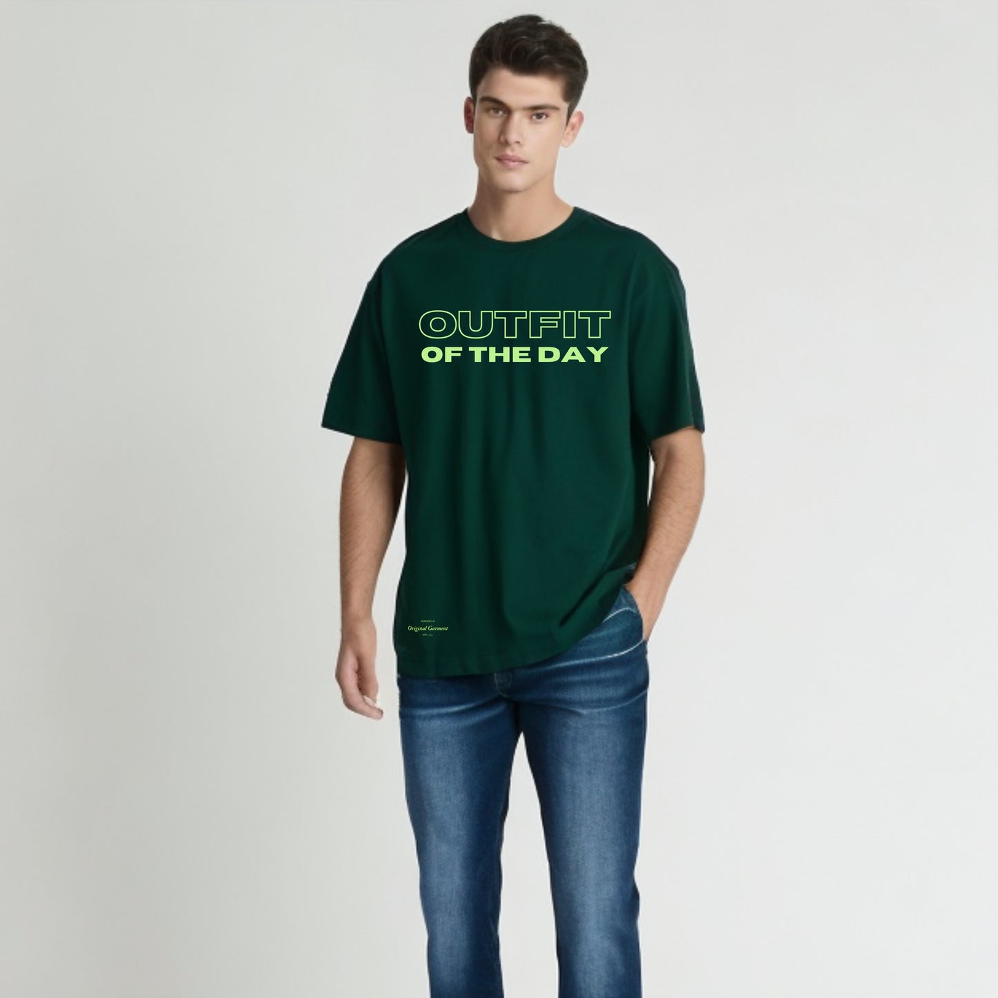 Typography Oversized Tshirt