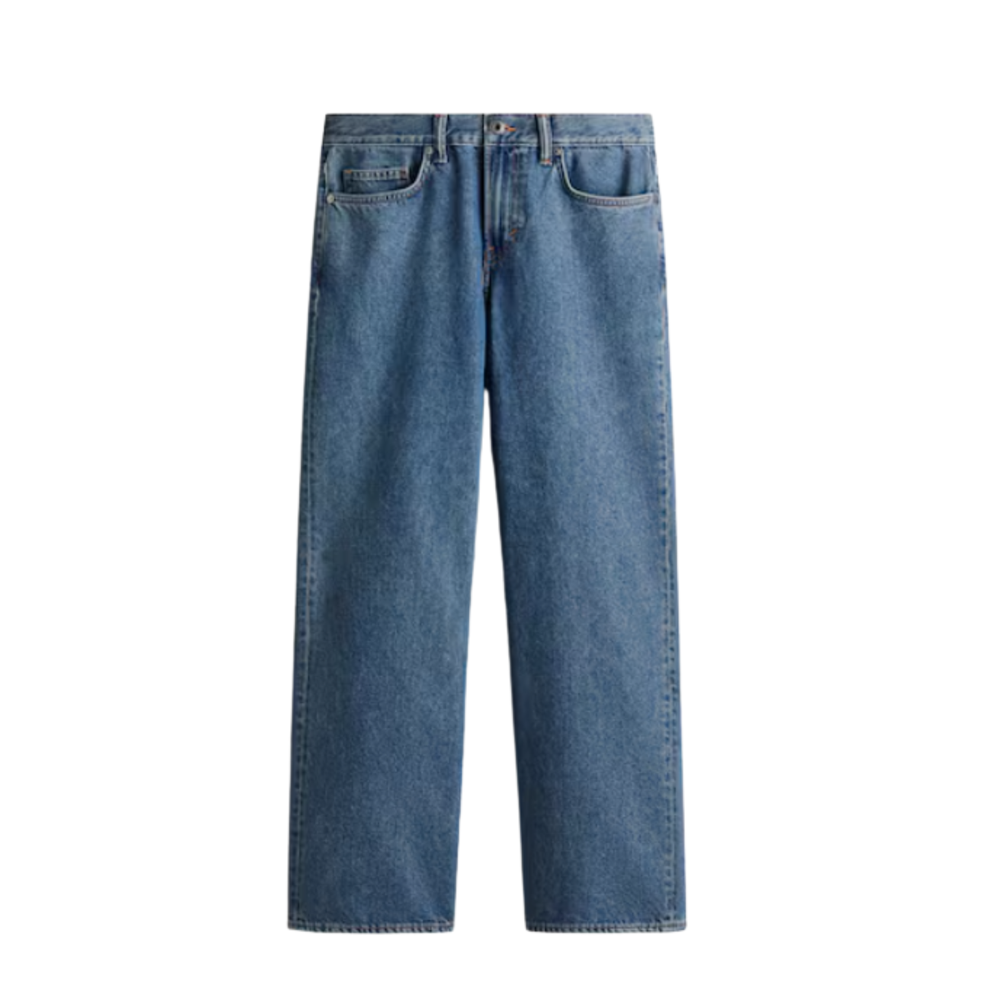 Sky Blue Baggy Fit Jeans