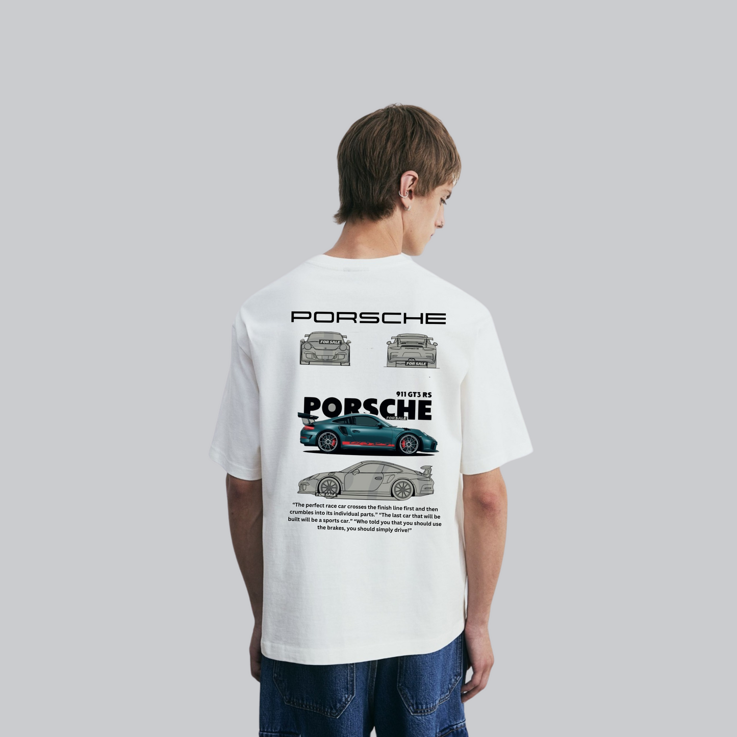 Porsche Oversized Tshirt