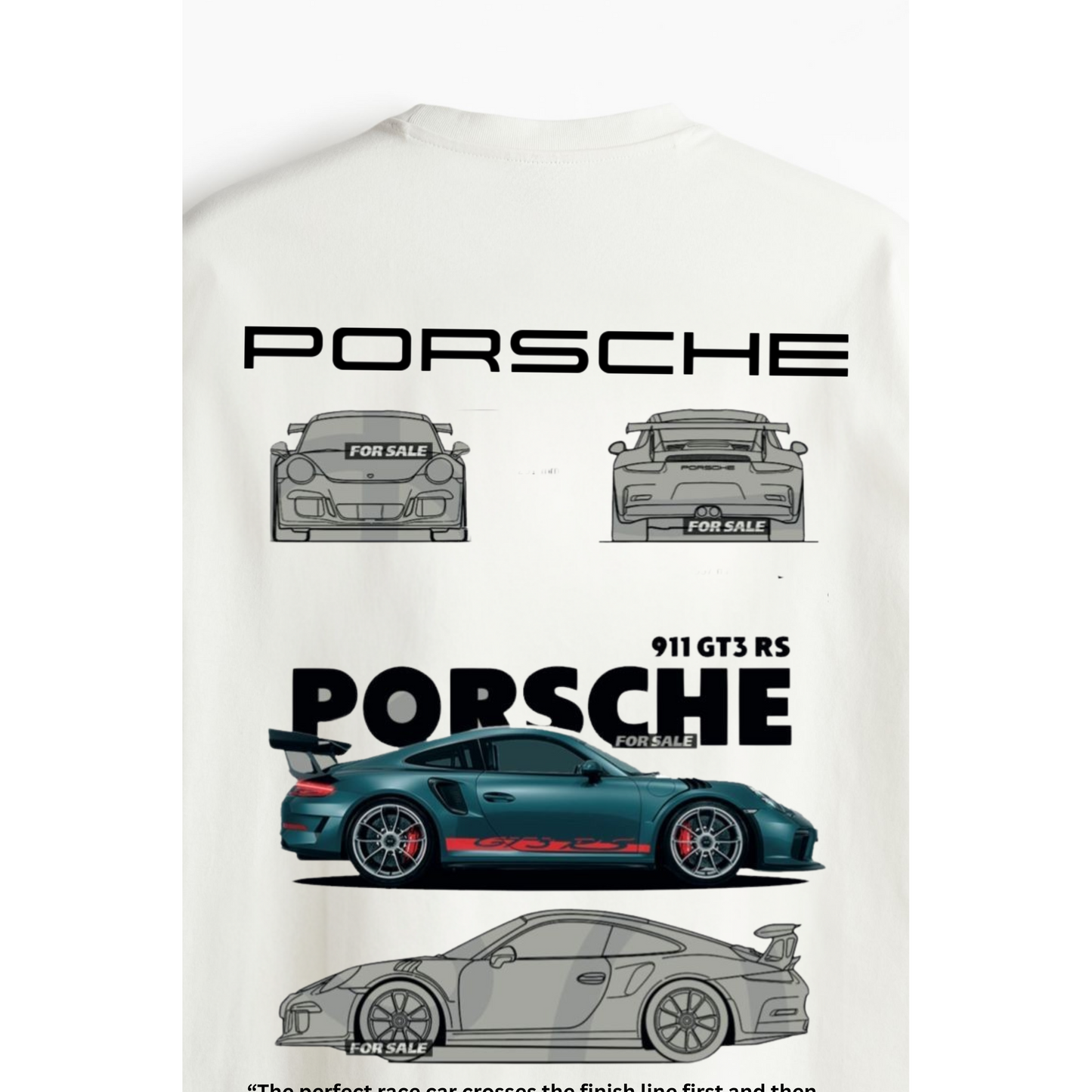Porsche Oversized Tshirt