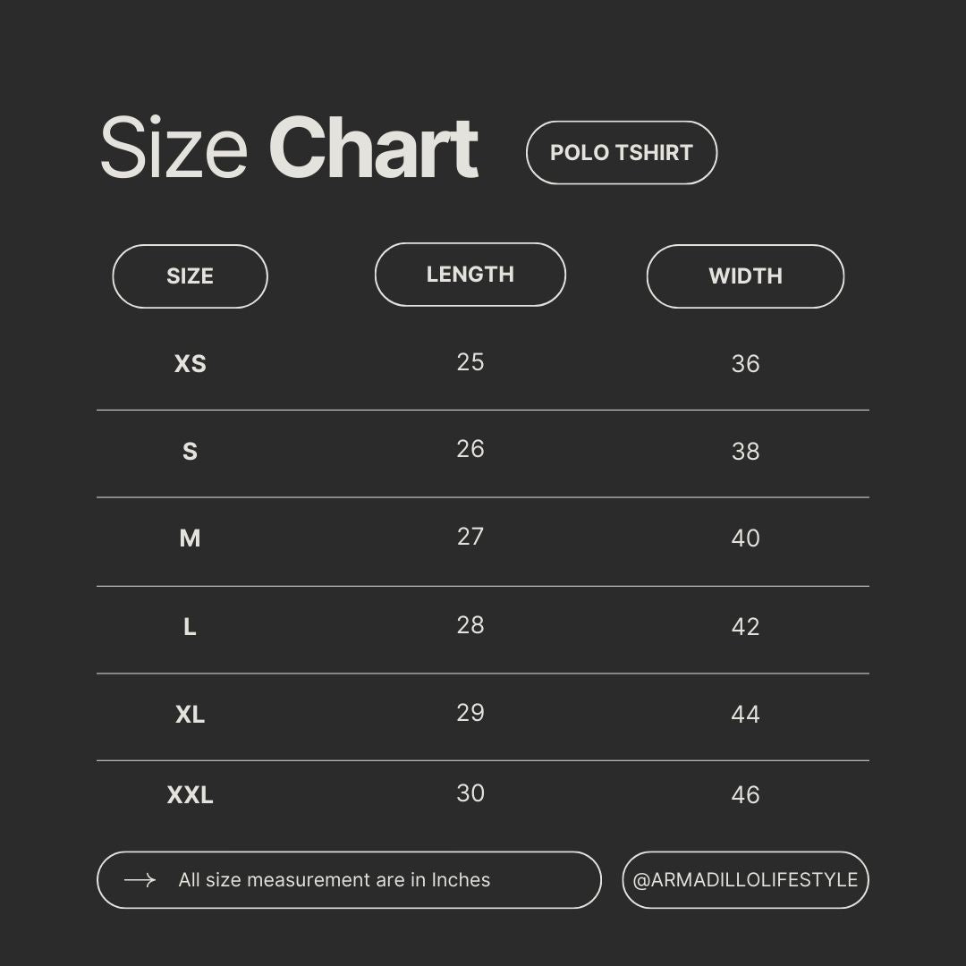 Armadillo Signature Polo Tshirt