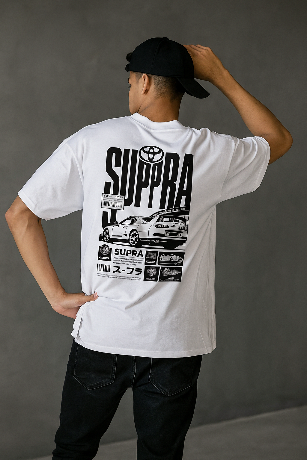 Supra street wear Oversized Tshirt