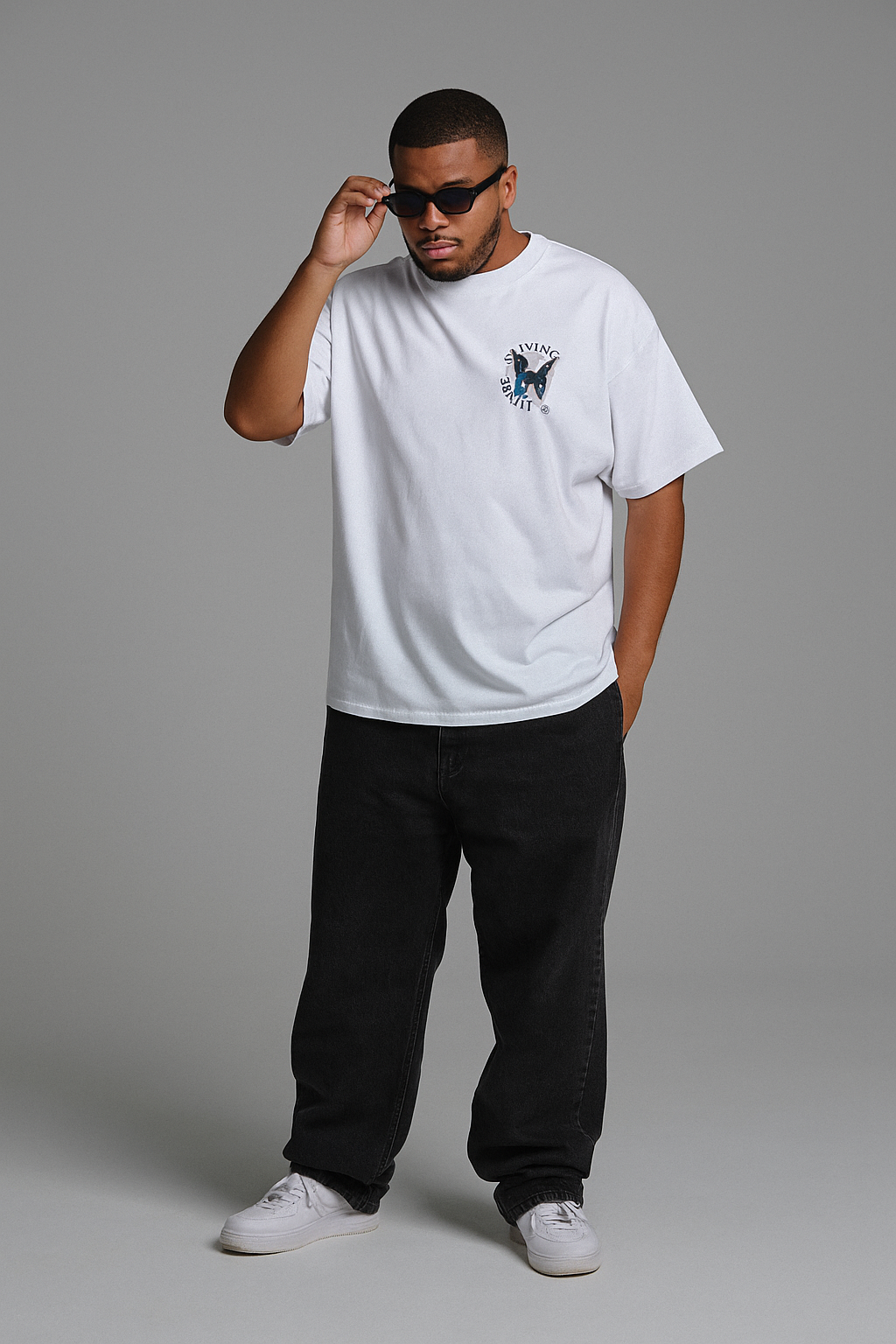 Flying High Ghaphic Oversized Tshirt
