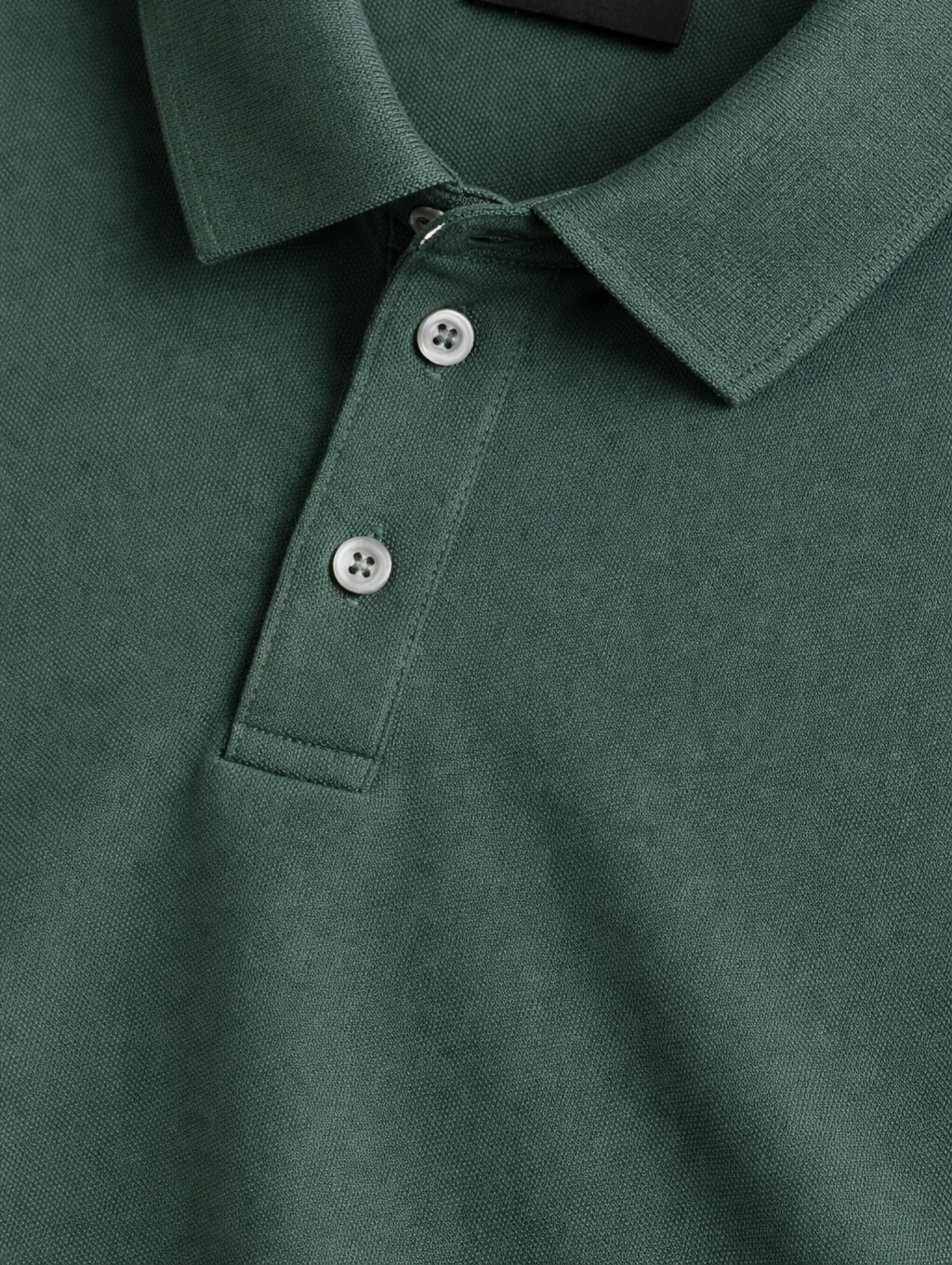 Solid Green Polo Tshirt