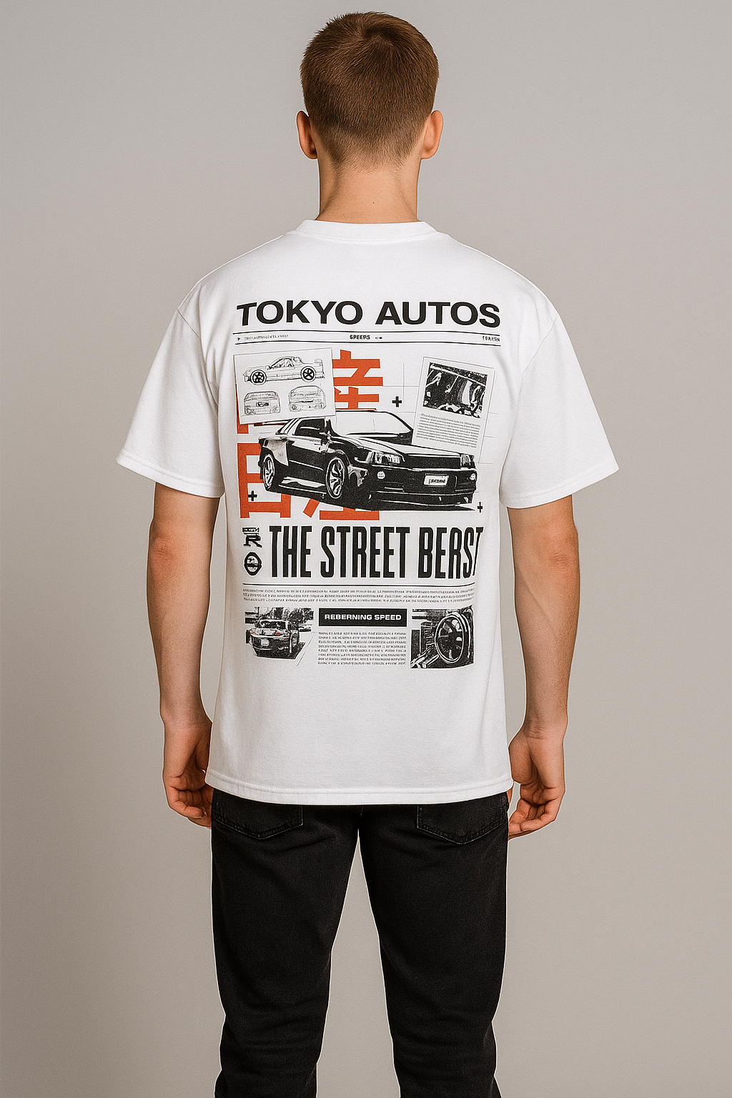 GTR street wear Oversized Tshirt