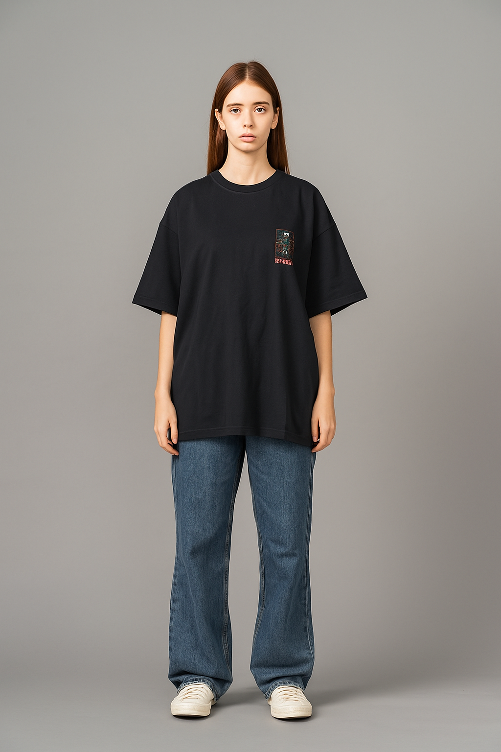 Unknown Paradise Ghaphic Oversized Tshirt