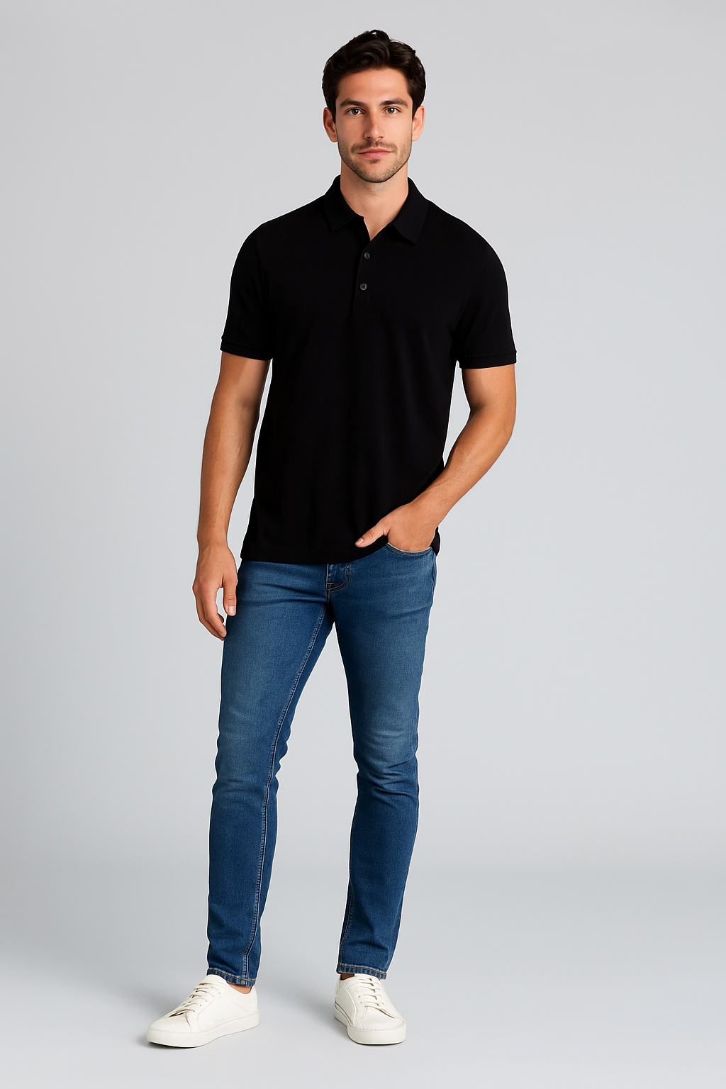 Solid Polo Tshirt