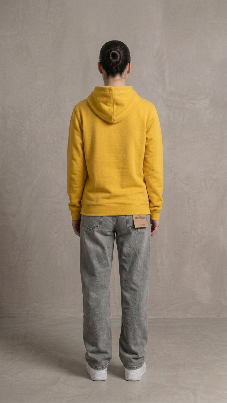 Armadillo printed Oversized Hoodie