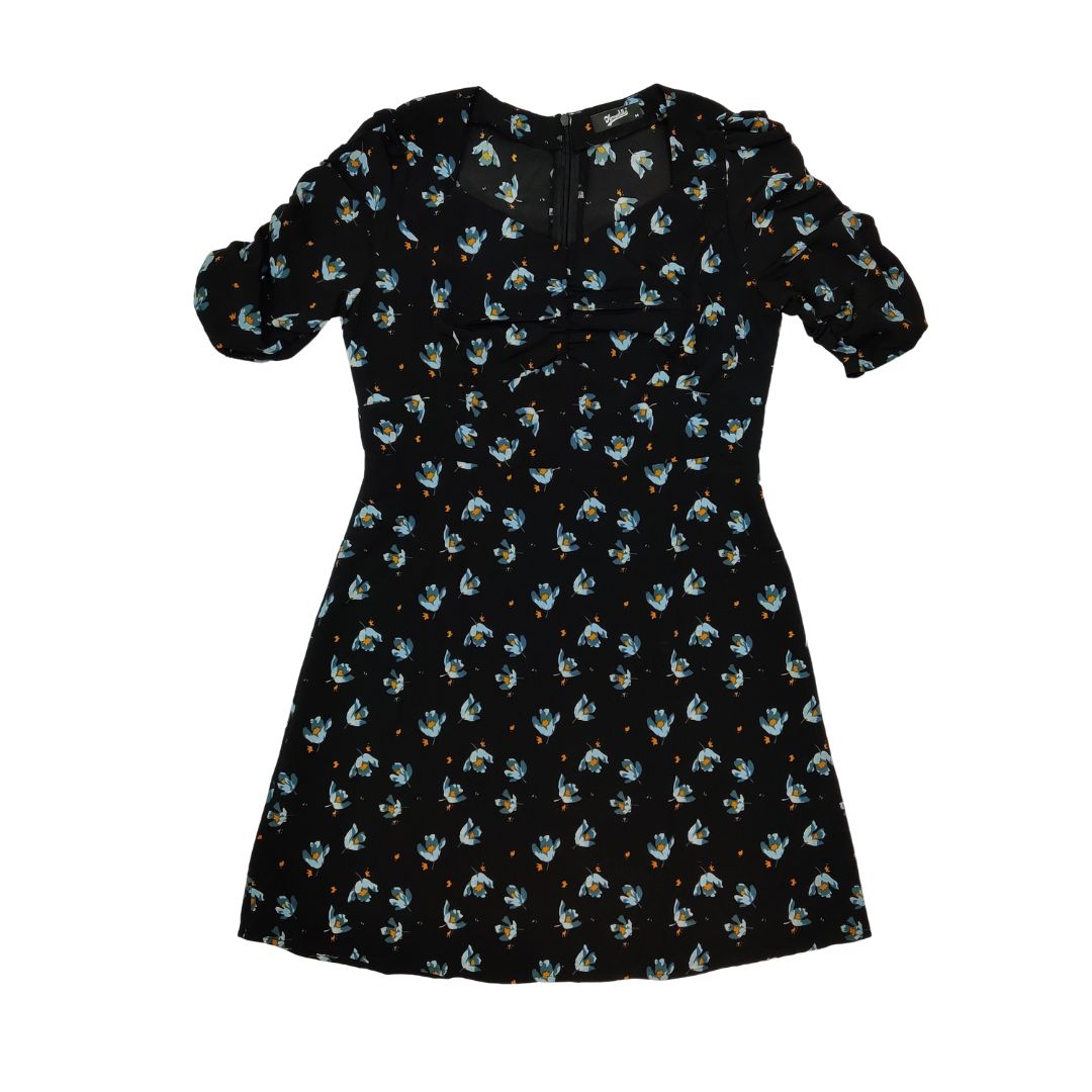 Black Floral Dress