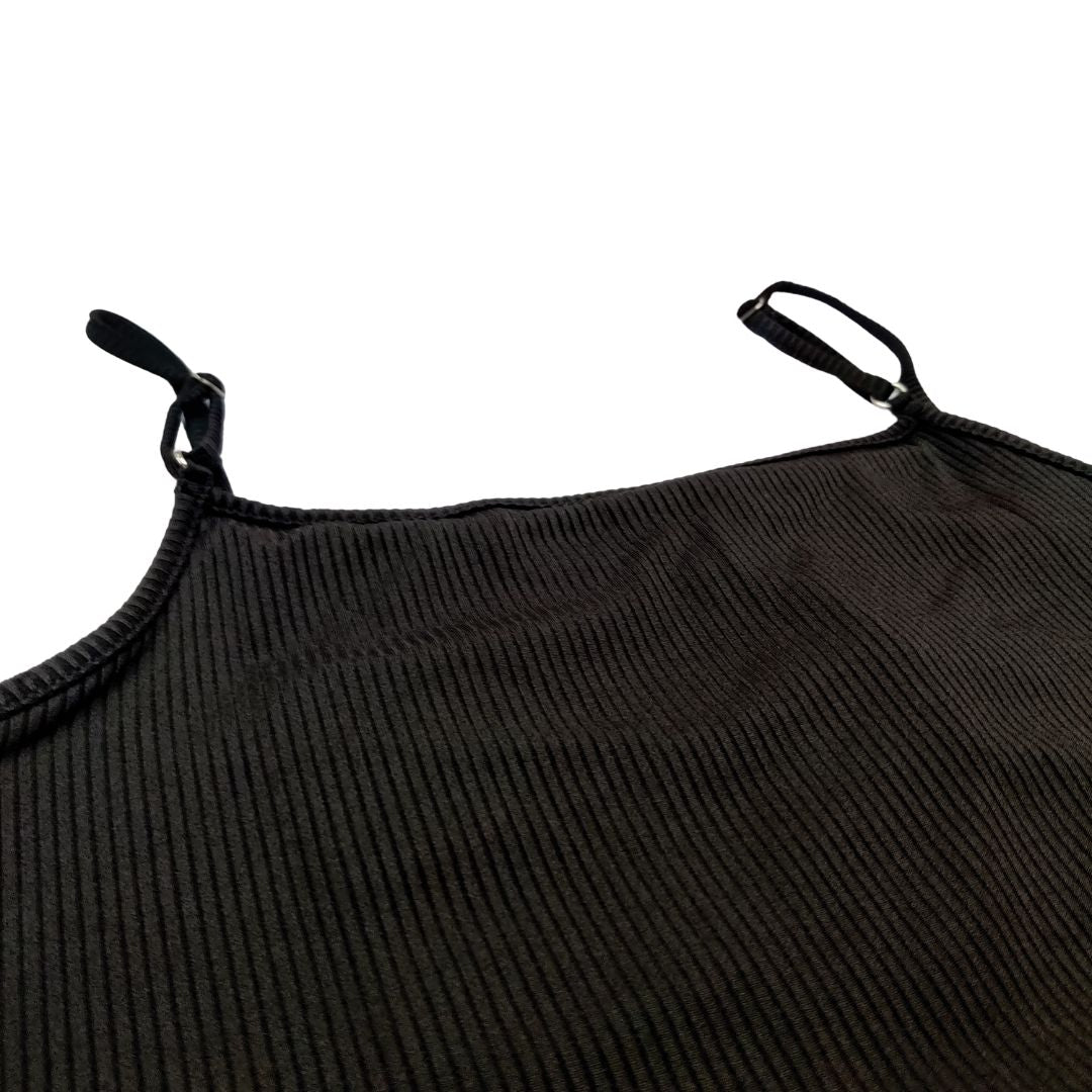 Black Sleeveless Bodyfit Dress