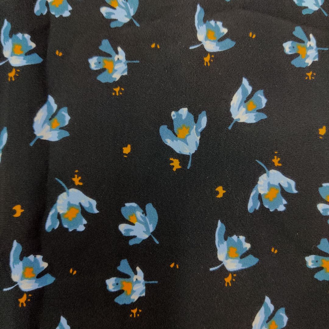 Black Floral Dress