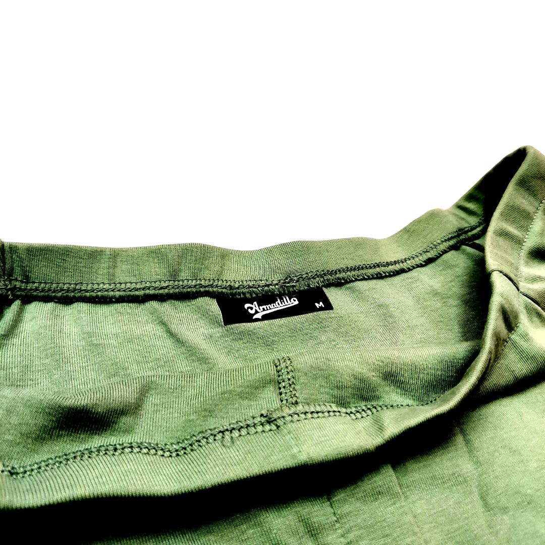 Green Offshoulder Crop Top