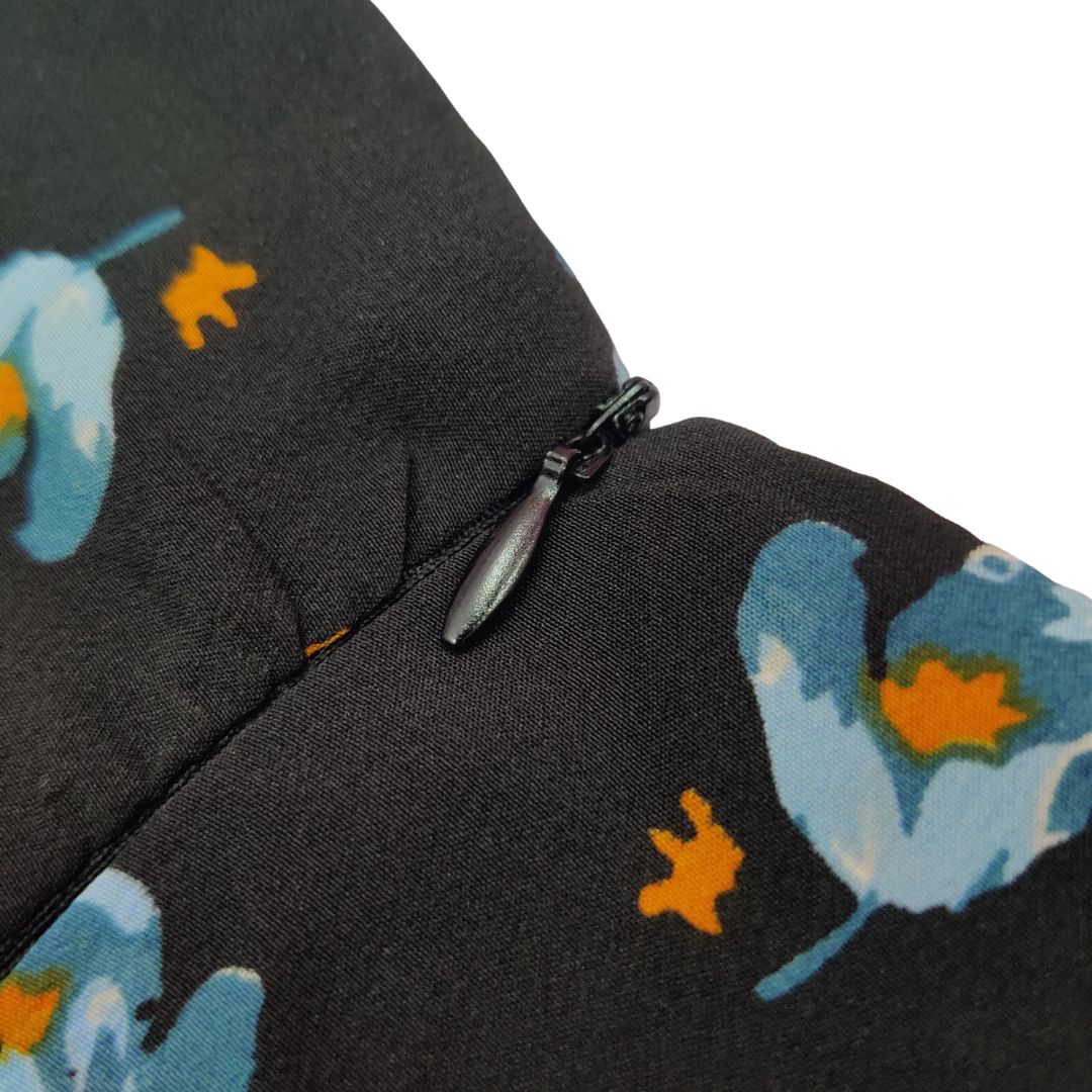 Black Floral Dress