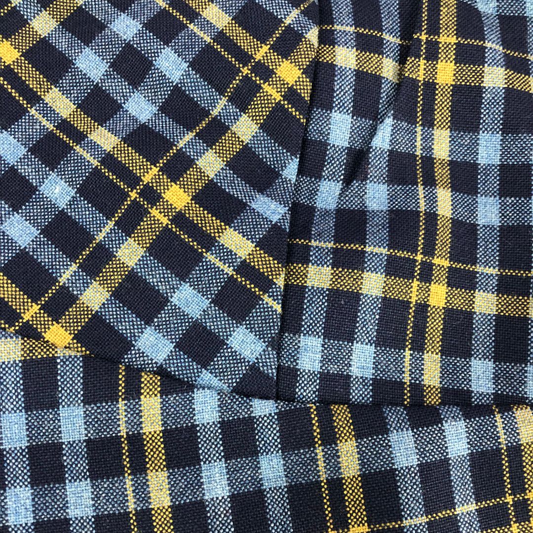 Checked Crop Top