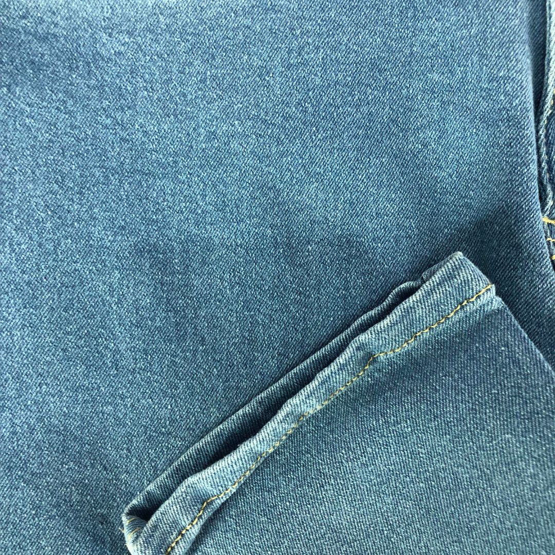 Plain Blue Skinny Fit Stretchable Jeans