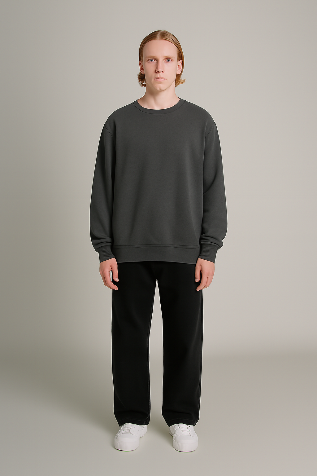 Oversized Grey Sweatshirt