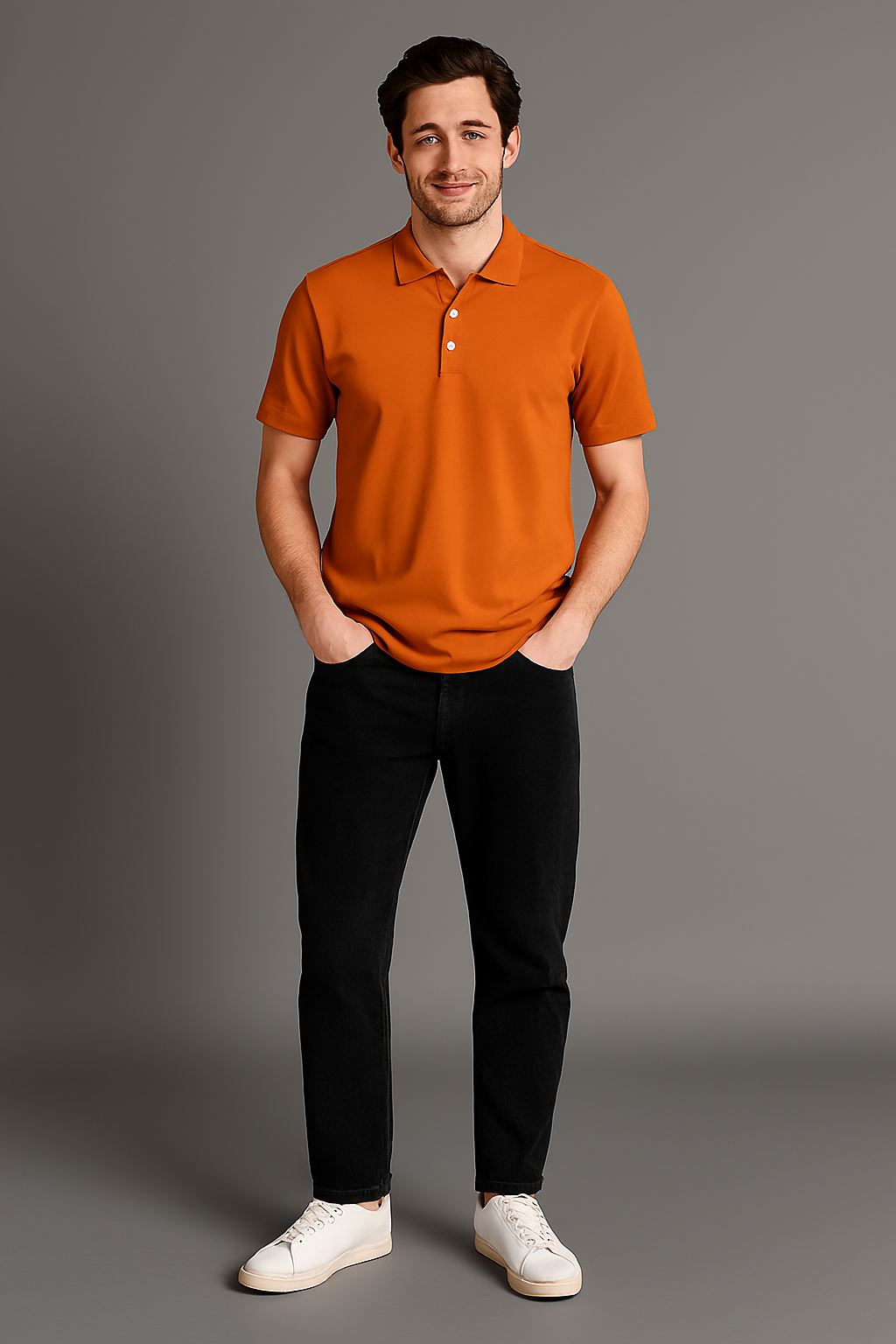 Orange Polo Tshirt