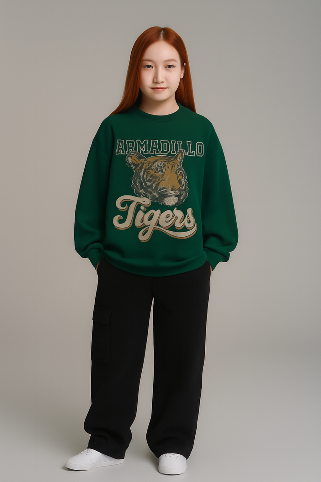 Armadillo Tigers Oversized Sweatshirt