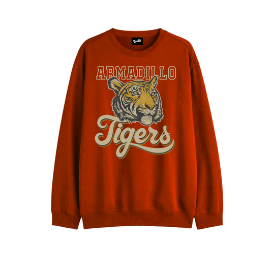 Armadillo Tigers Oversized Sweatshirt