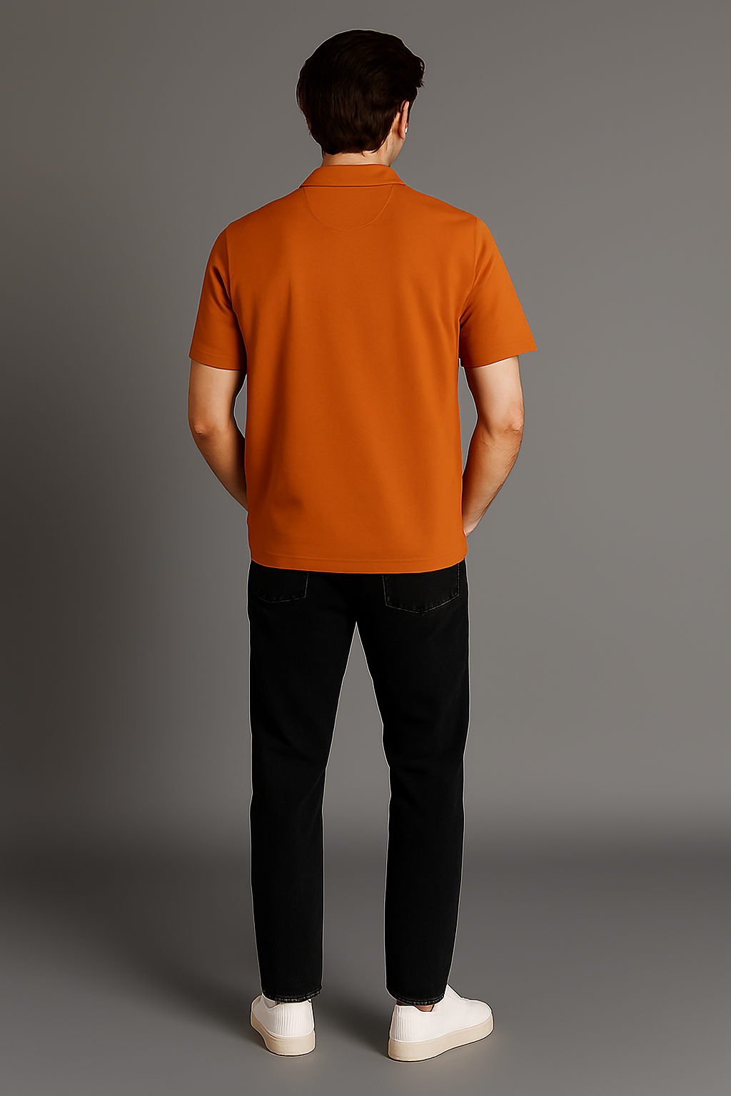Orange Polo Tshirt