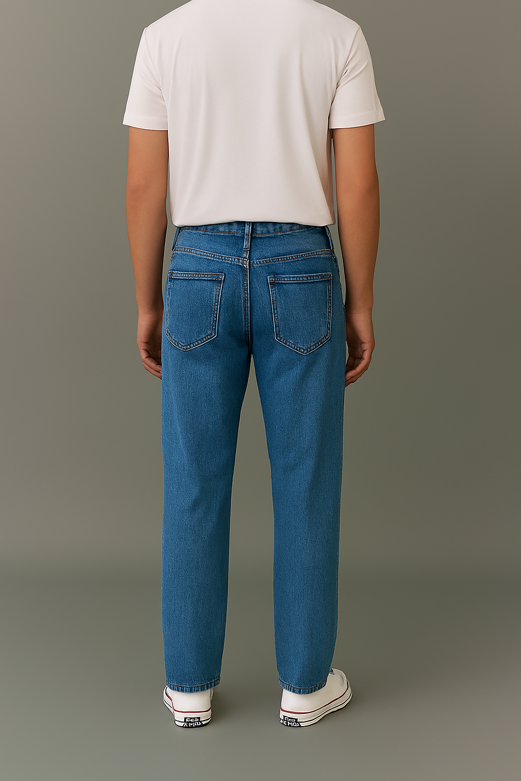 Denim Blue Regular Fit Jeans