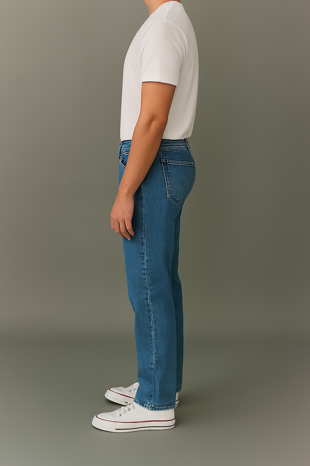 Denim Blue Regular Fit Jeans