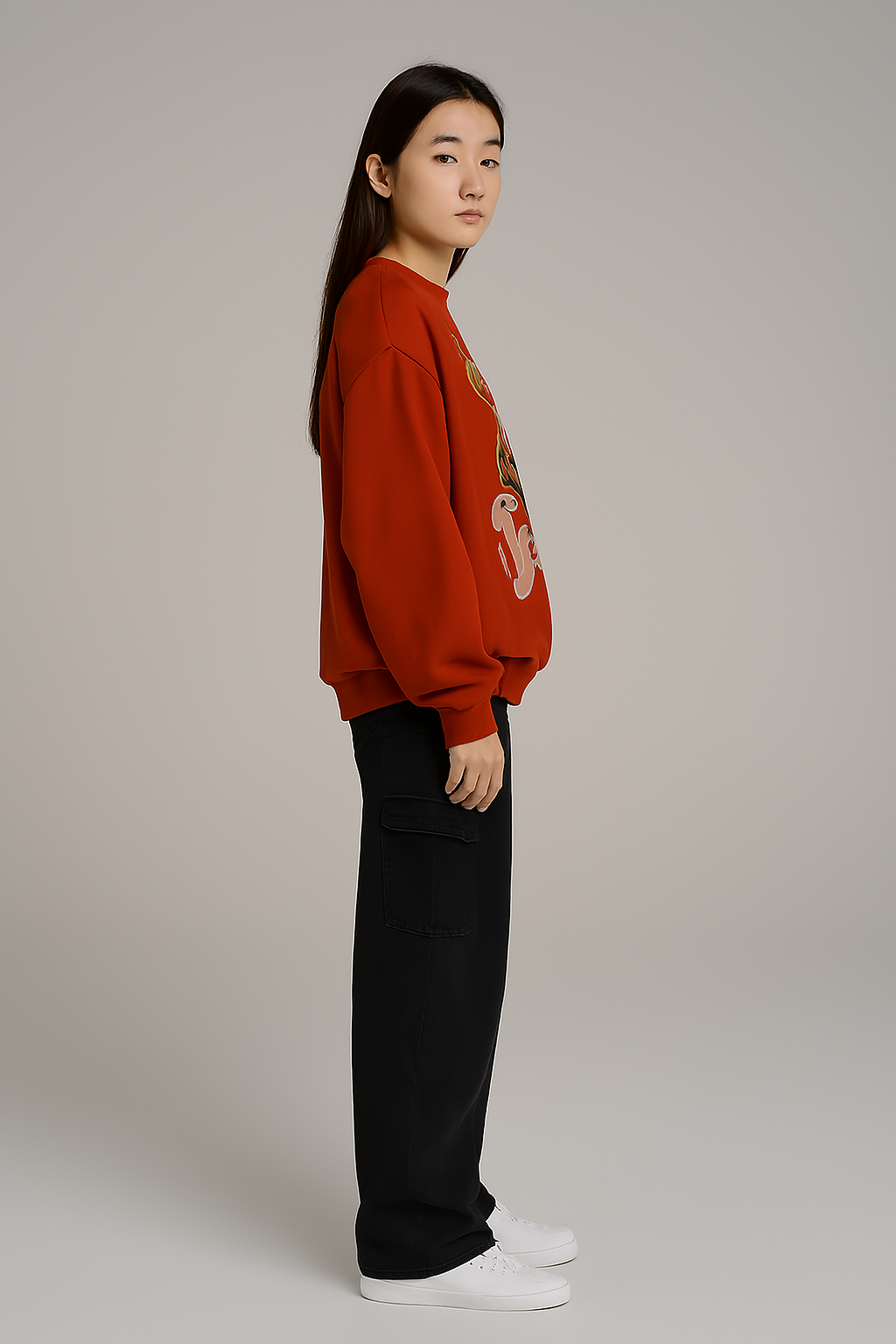 Armadillo Tigers Oversized Sweatshirt