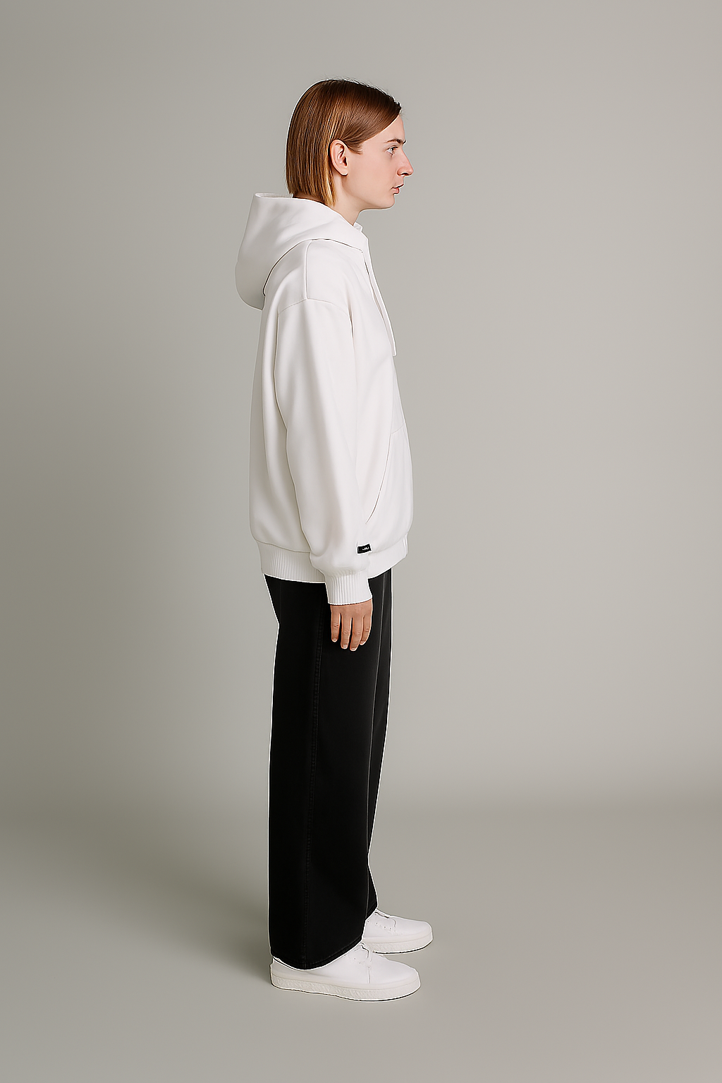 Armadillo Signature White Hoodie