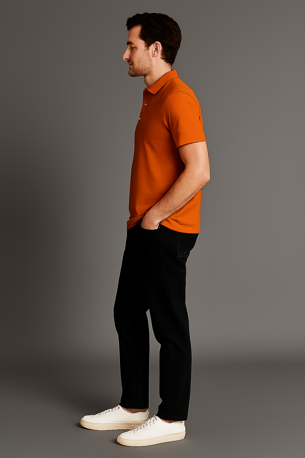 Orange Polo Tshirt