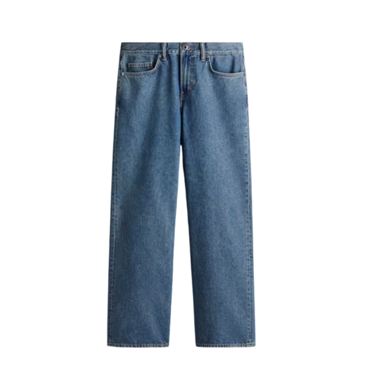 Sky Blue Baggy Fit Jeans