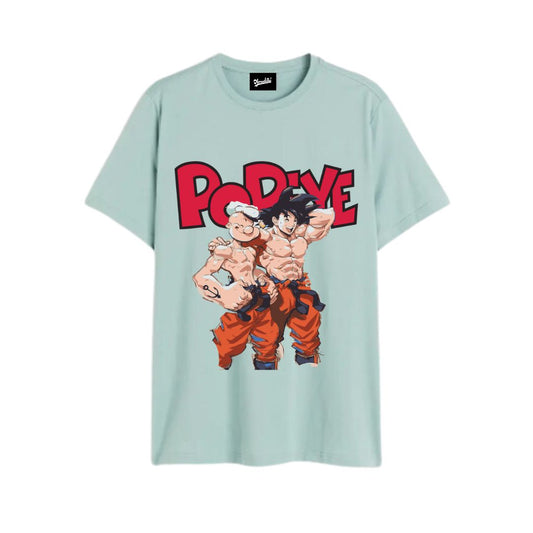 Popeye and Goku Tshirt