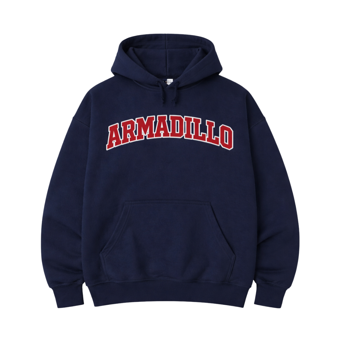 Armadillo Oversized Basic Hoodie