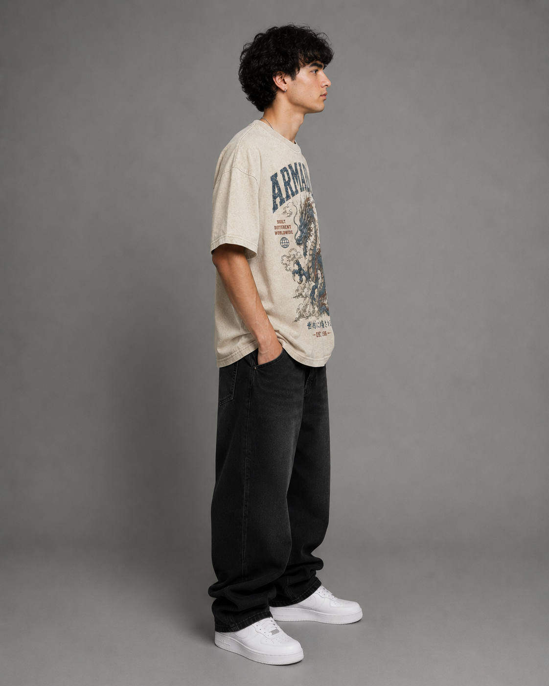 Armadillo Vintage Oversized Tshirt