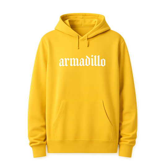Armadillo printed Oversized Hoodie