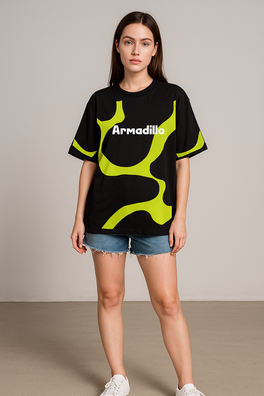 Armadillo Ghraphic Oversized Tshirt
