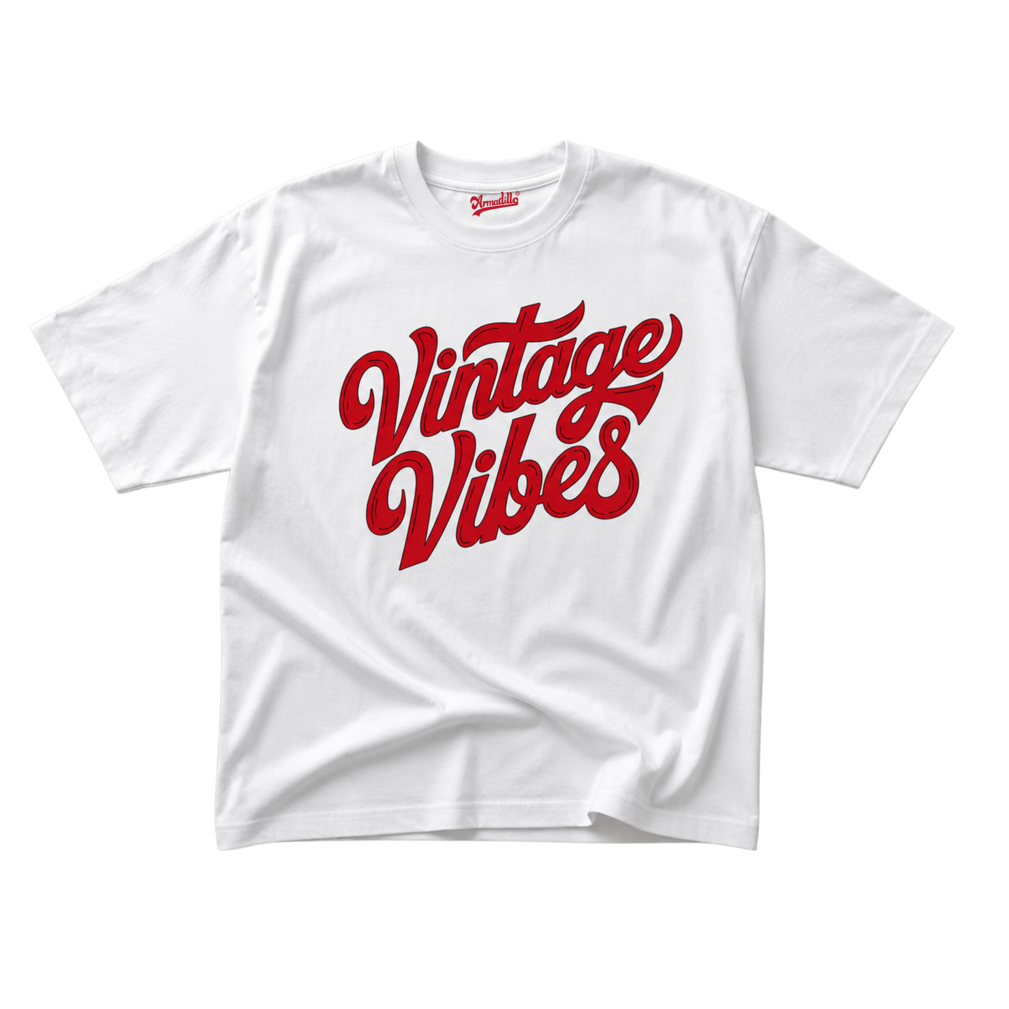 Vintage Vibe Printed Oversized Tshirt