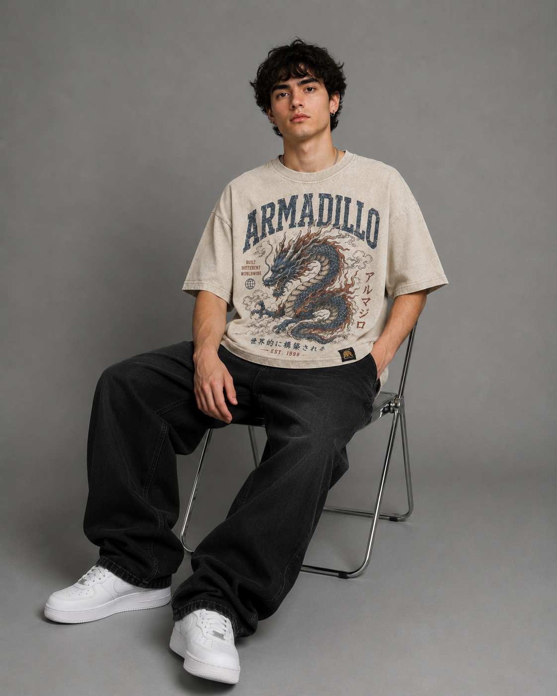 Armadillo Vintage Oversized Tshirt