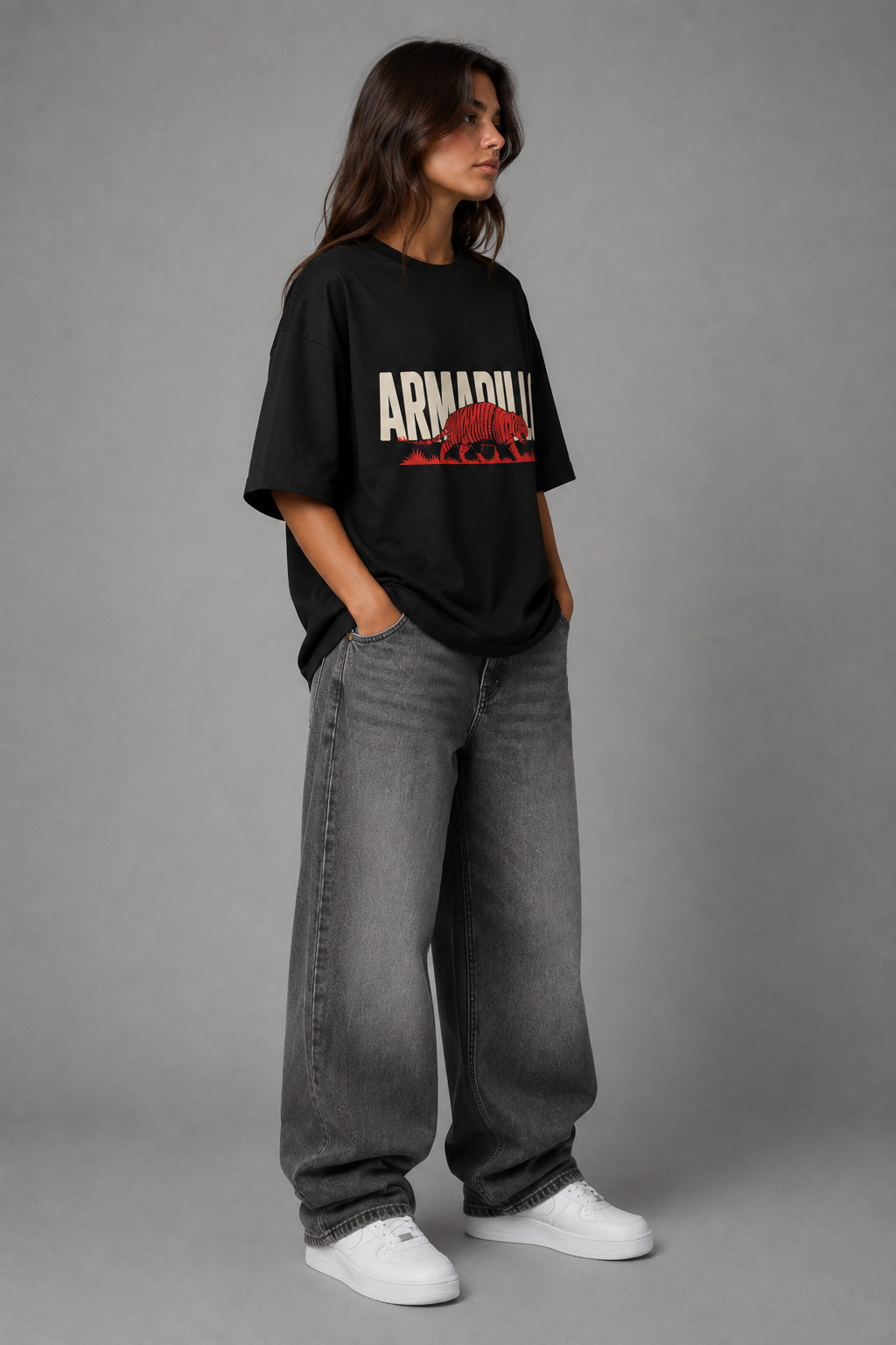 Armadillo Tiger Oversized Tshirt