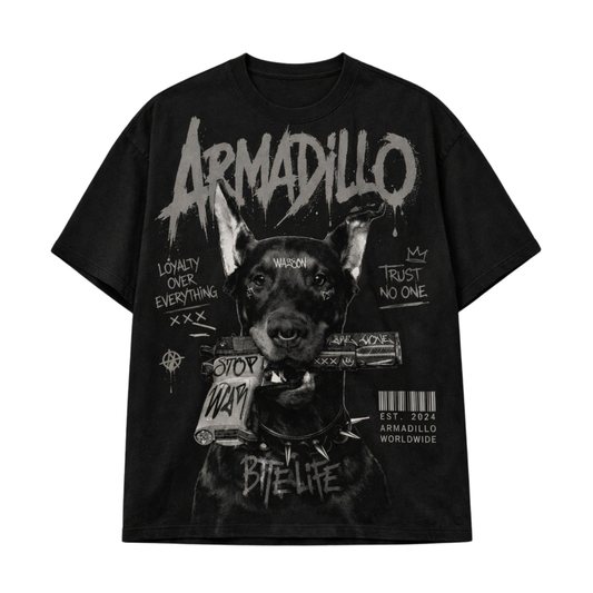 Armadillo Guard Dog  Oversized Tshirt