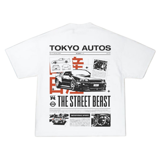 GTR street wear Oversized Tshirt