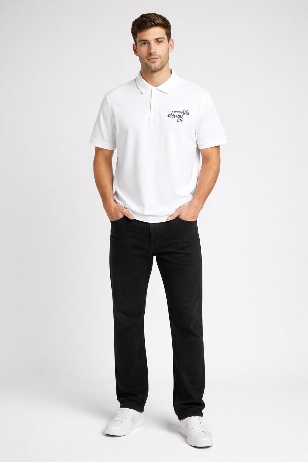 Denim co. Polo Tshirt