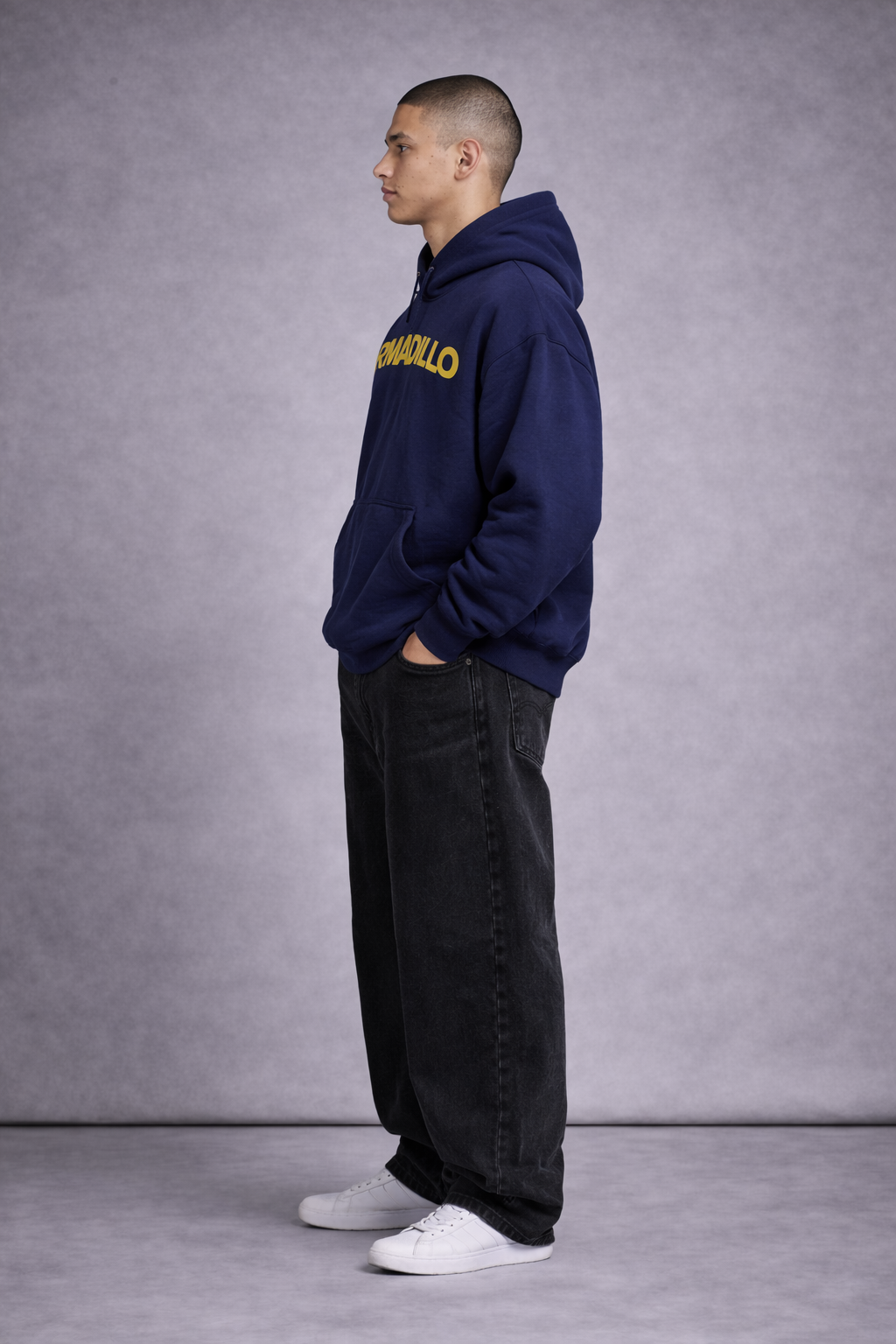 Armadillo signature Oversized Basic Hoodie