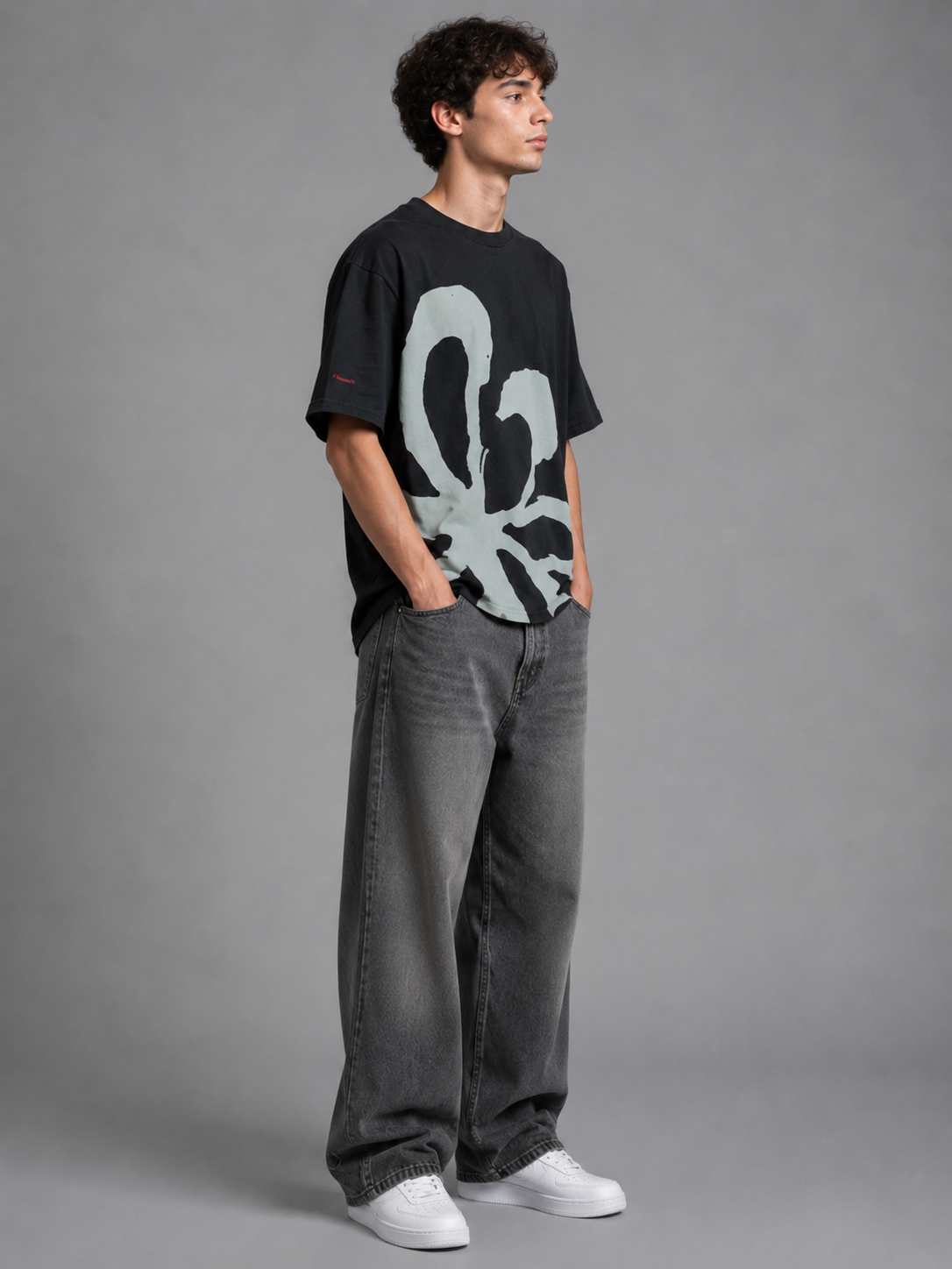 Armadillo floral  Oversized Tshirt