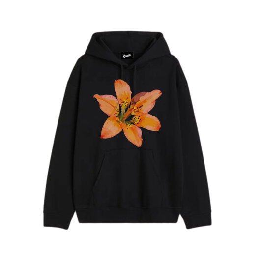 Graphic Oversized Basic Hoodie