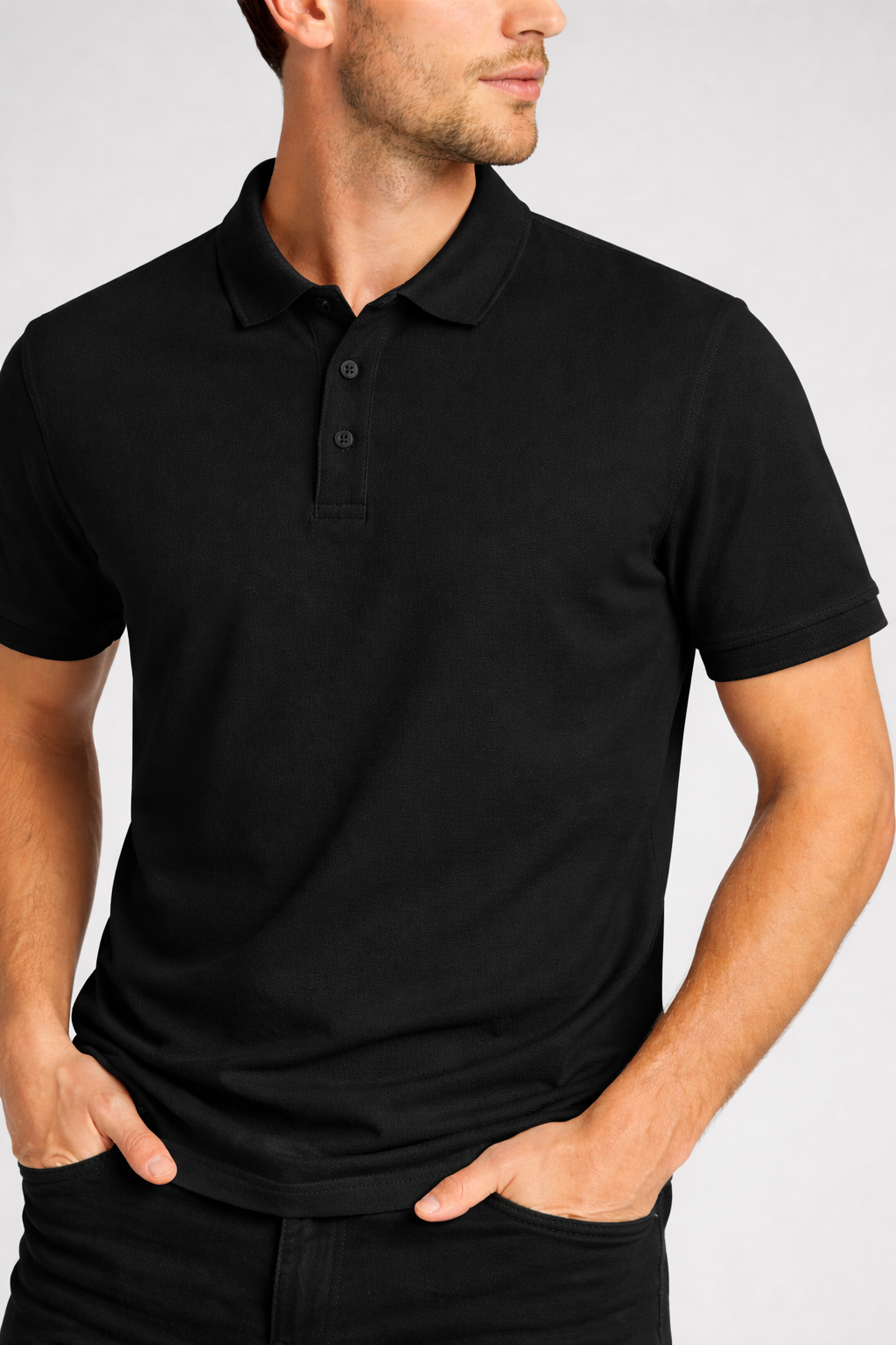 Solid Polo Tshirt